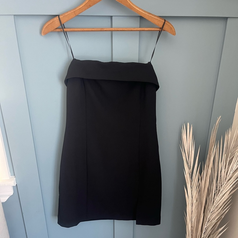Dynamite Elegant Black Strapless Dress